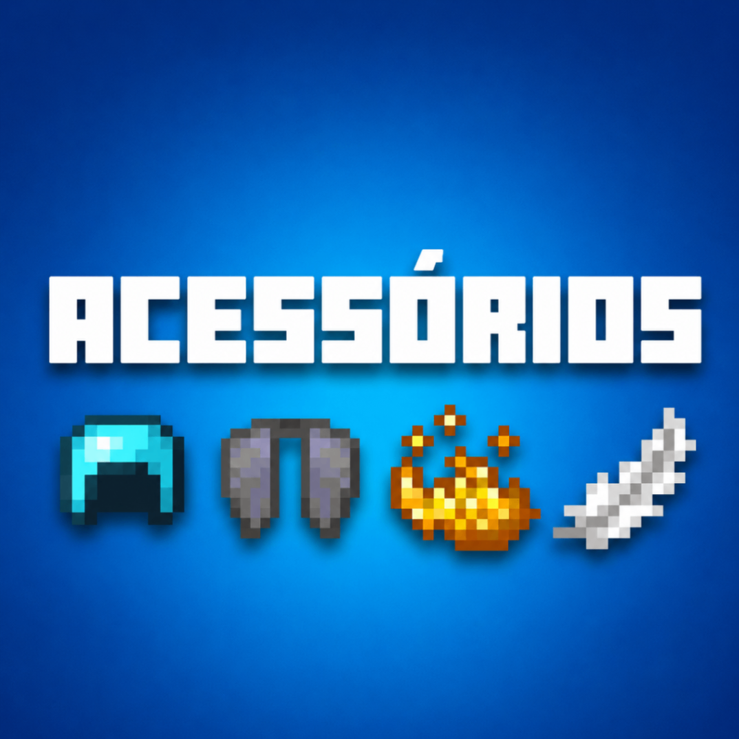 Acessórios (Capacetes, Ações Especias, Auras, Trilhas)